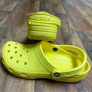 Crocs Yellow - Size 10 in Womens, 8 in Mens